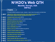 Tablet Screenshot of n1kdo.com